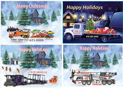 Custom outreach badge magnet examples